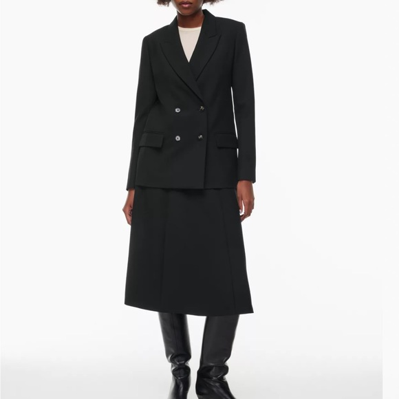 Aritzia Wilfred Destiny Blazer - Black NWT - Picture 3 of 6